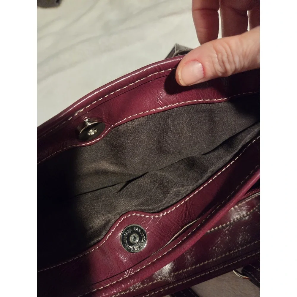 Nine & Co. Maroon Handbag‎